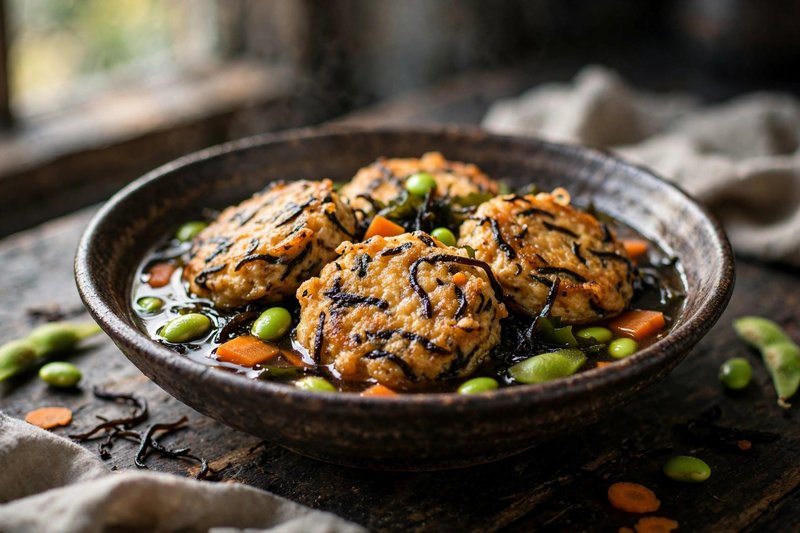 Photo of Ganmodoki, a lunch recipe from FluentFuel