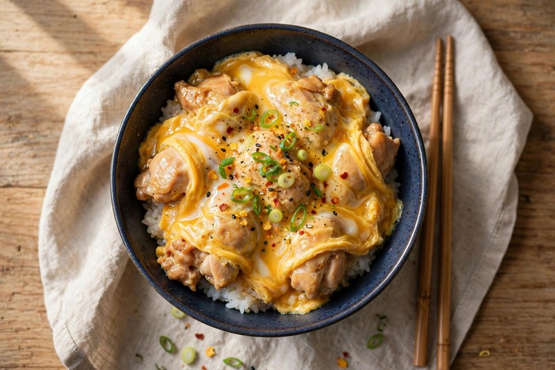 Photo of Oyakodon, a dinner recipe from FluentFuel