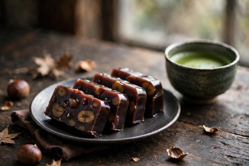 Photo of Yokan, a snack recipe from FluentFuel