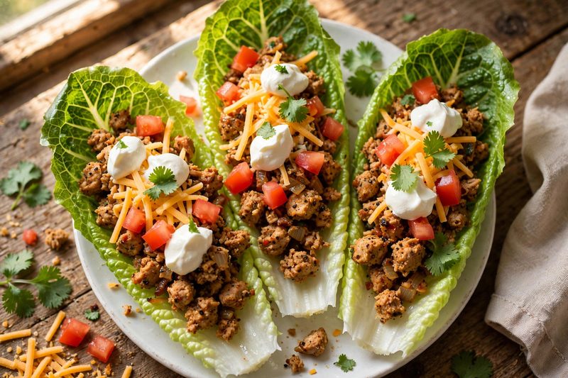Photo of Turkey Taco Lettuce Wraps, a dinner recipe from FluentFuel