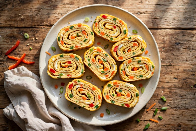 Photo of Gyeran Mari, a snack recipe from FluentFuel