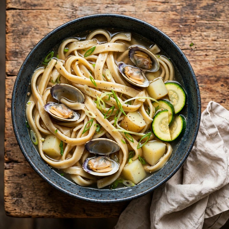 Photo of Kalguksu, a lunch recipe from FluentFuel