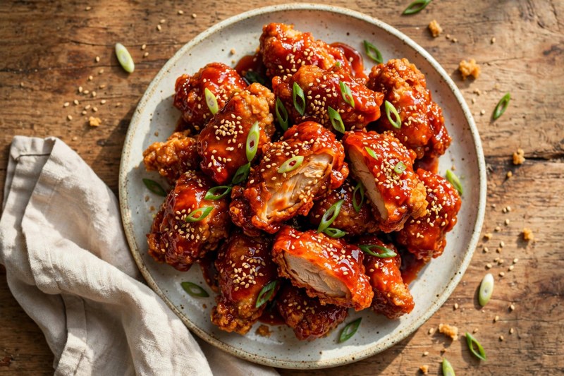 Photo of Yangnyeom Fried Chicken, a dinner recipe from FluentFuel