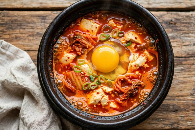 Photo of Sundubu Jjigae, a dinner recipe from FluentFuel