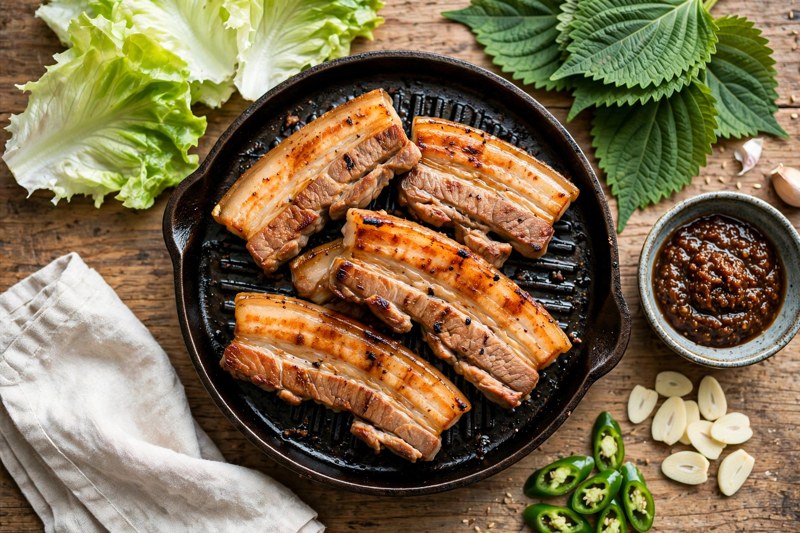 Photo of Samgyeopsal, a dinner recipe from FluentFuel