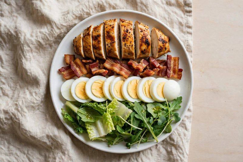 Photo of Streamlined Cobb Salad, a lunch recipe from FluentFuel