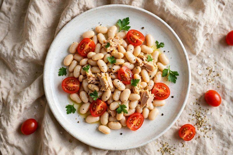 Photo of White Bean & Tuna Salad, a lunch recipe from FluentFuel