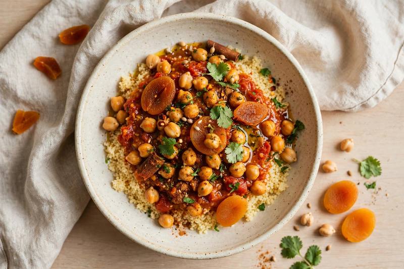 Photo of Moroccan Chickpea Stew, a lunch recipe from FluentFuel