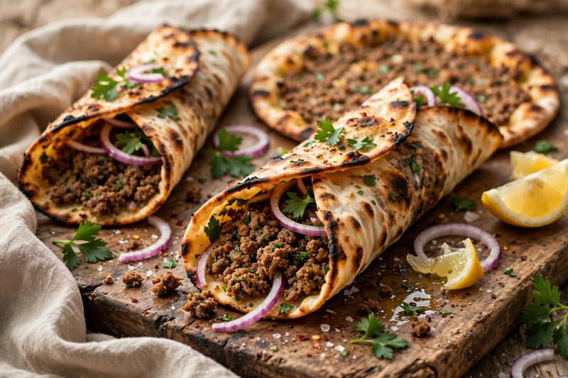 Photo of Lahmacun, a dinner recipe from FluentFuel
