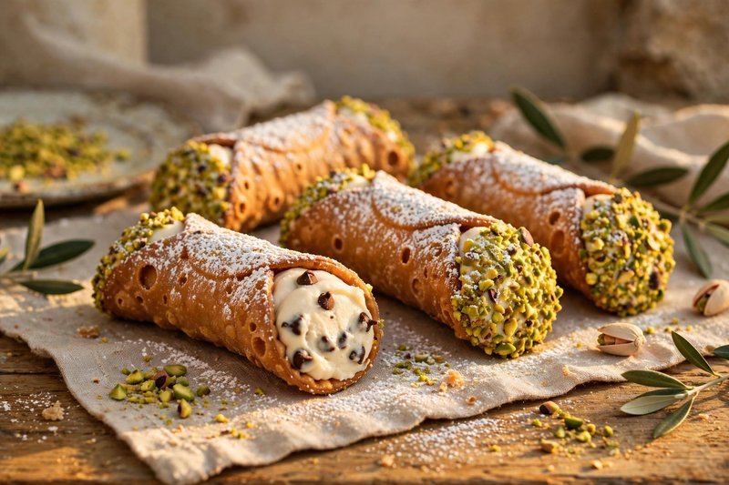 Photo of Cannoli, a snack recipe from FluentFuel