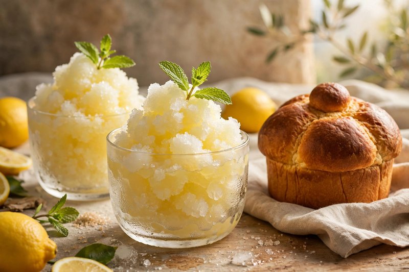 Photo of Granita al Limone, a snack recipe from FluentFuel