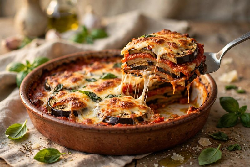Photo of Melanzane alla Parmigiana, a dinner recipe from FluentFuel