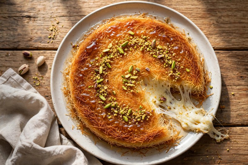 Photo of Knafeh, a snack recipe from FluentFuel