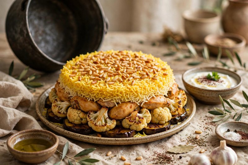 Photo of Maqluba, a dinner recipe from FluentFuel