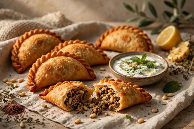 Photo of Sambousek, a snack recipe from FluentFuel