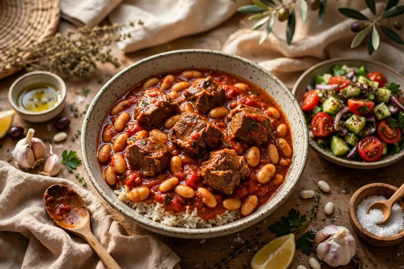 Photo of Fasolia, a dinner recipe from FluentFuel