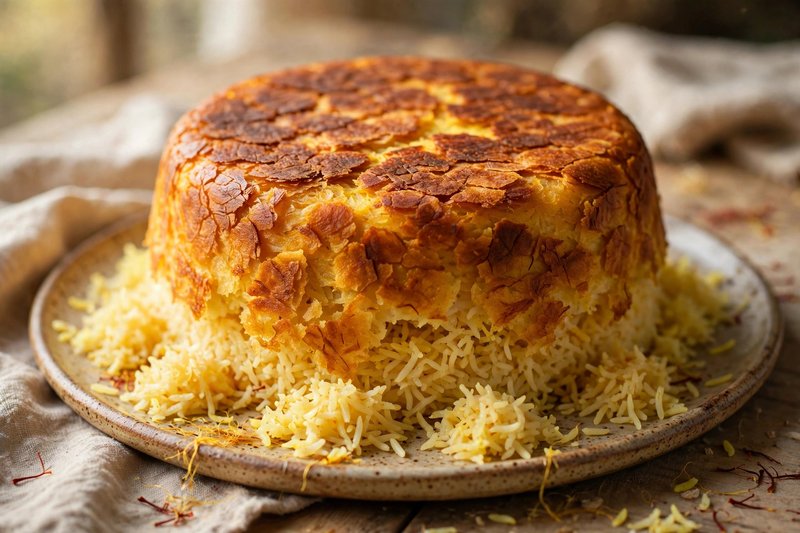 Photo of Tahdig, a dinner recipe from FluentFuel