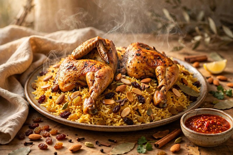 Photo of Chicken Mandi, a dinner recipe from FluentFuel