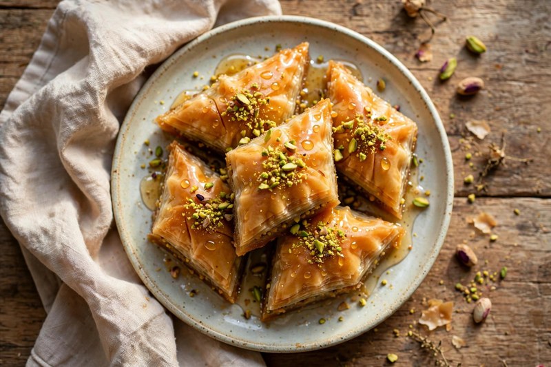 Photo of Baklava, a snack recipe from FluentFuel