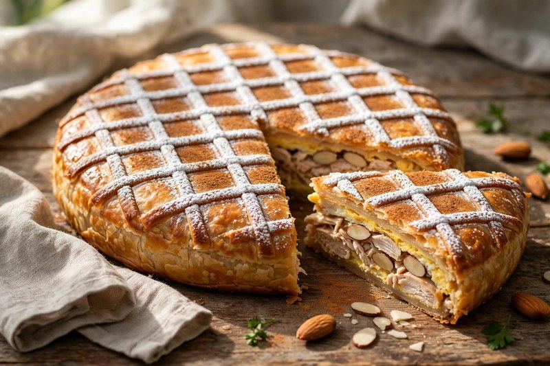 Photo of Chicken Pastilla, a dinner recipe from FluentFuel