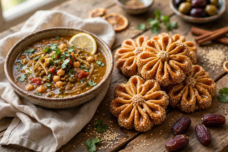 Photo of Moroccan Mint Tea, a snack recipe from FluentFuel