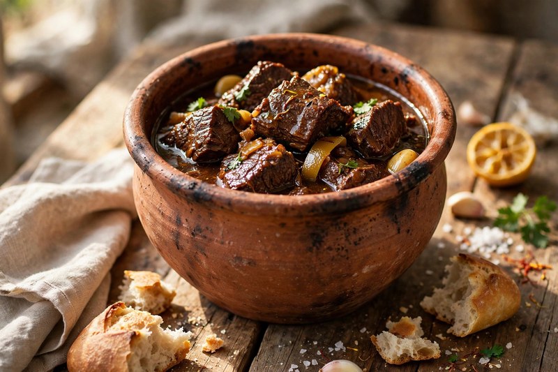 Photo of Tanjia (Marrakchi Slow Beef), a dinner recipe from FluentFuel