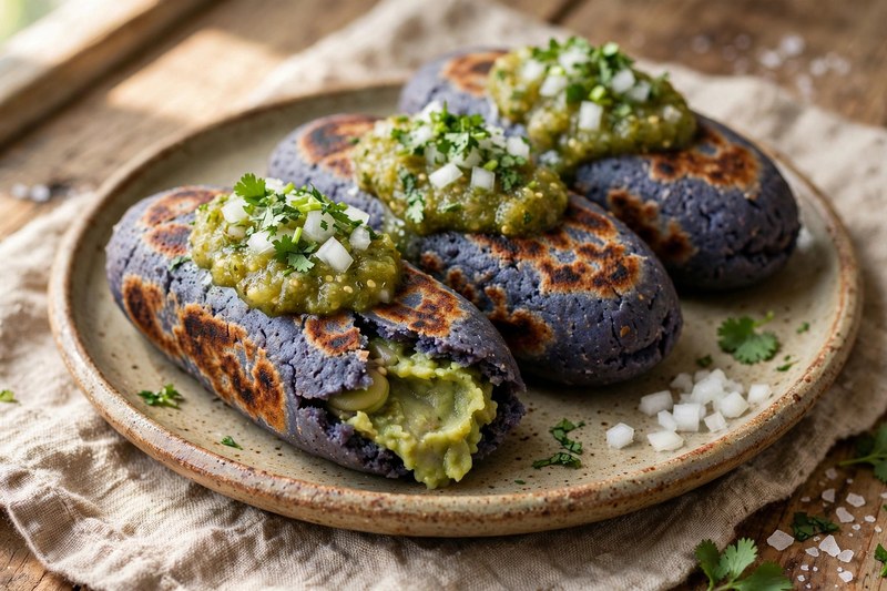 Photo of Tlacoyos de Haba, a snack recipe from FluentFuel