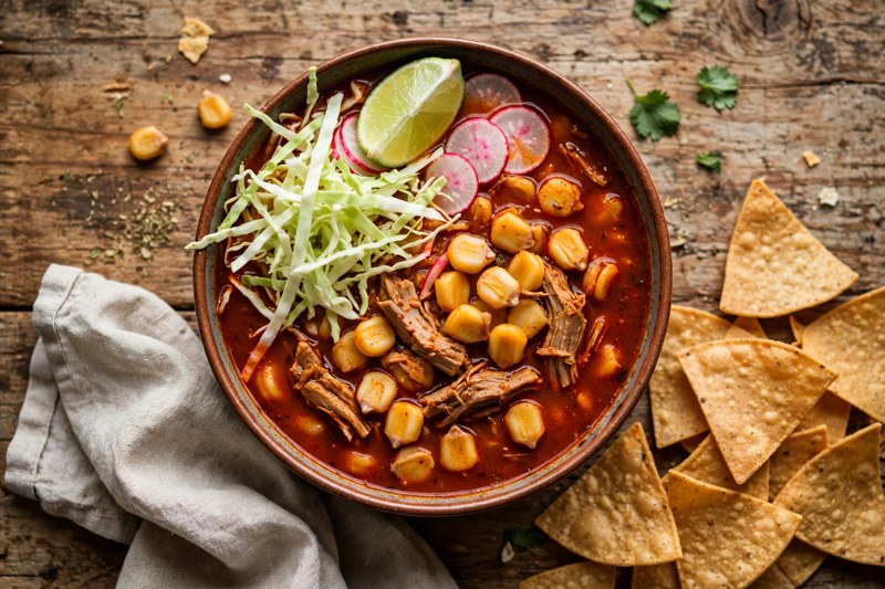 Photo of Pozole Rojo, a dinner recipe from FluentFuel