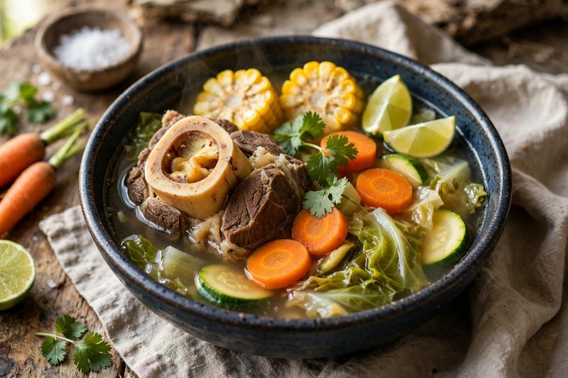 Photo of Caldo de Res, a dinner recipe from FluentFuel