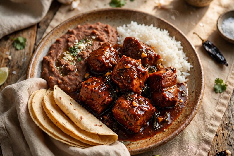 Photo of Adobo de Puerco, a dinner recipe from FluentFuel