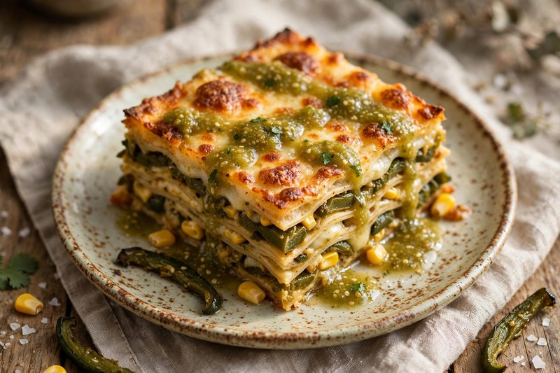 Photo of Pastel Azteca, a dinner recipe from FluentFuel