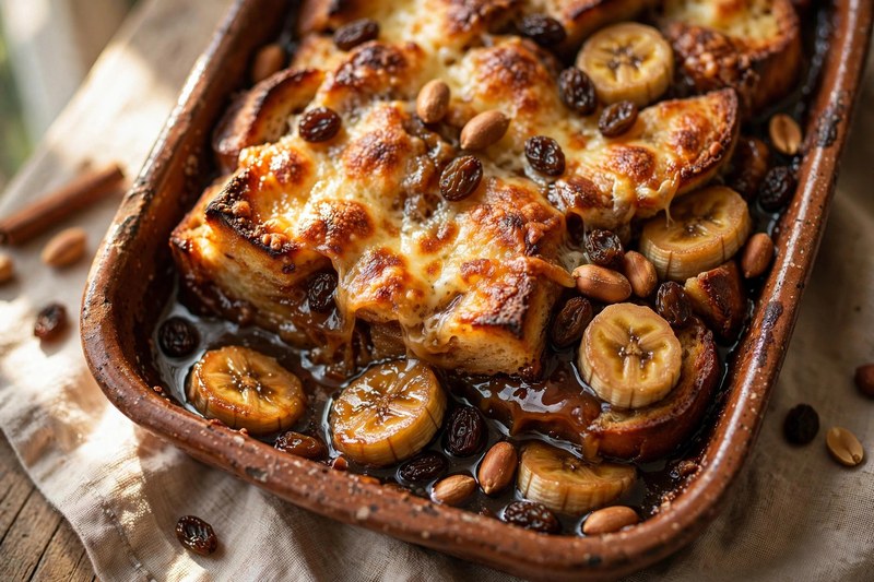 Photo of Capirotada, a snack recipe from FluentFuel