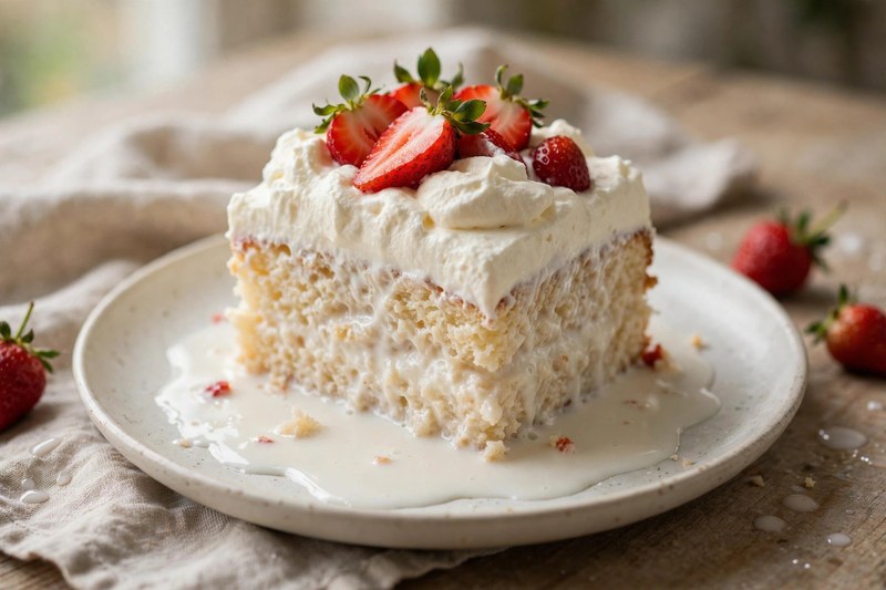 Photo of Pastel de Tres Leches, a snack recipe from FluentFuel