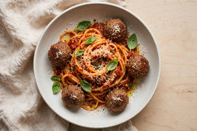 Photo of Spaghetti and Meatballs, a dinner recipe from FluentFuel