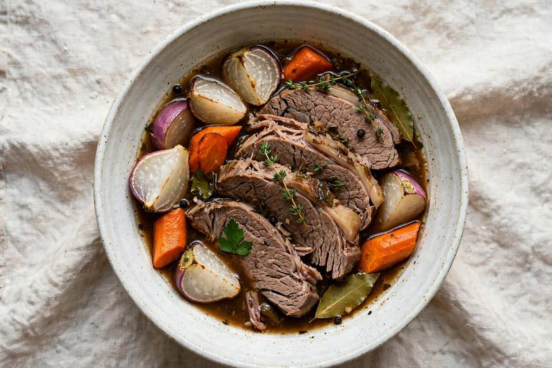 Photo of Slow-Cooker Pot Roast, a dinner recipe from FluentFuel