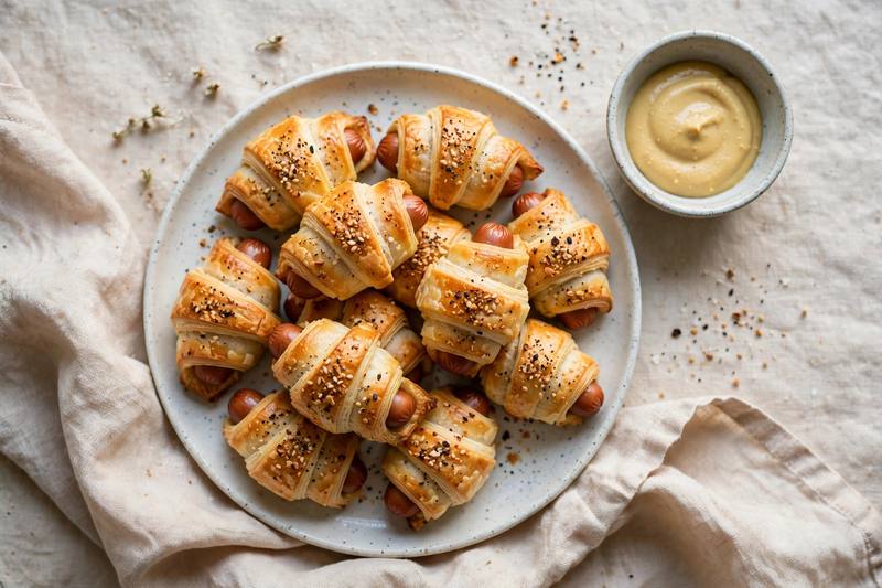 Photo of Pigs in a Blanket, a snack recipe from FluentFuel