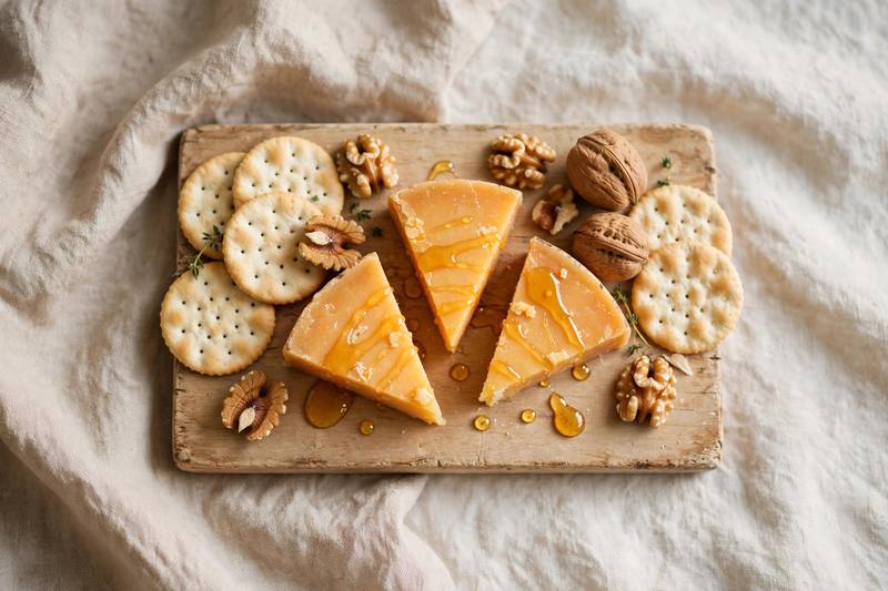 Photo of Cheese Board for One, a snack recipe from FluentFuel