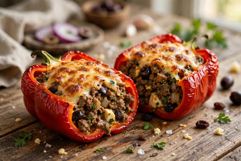 Photo of Rocoto Relleno, a dinner recipe from FluentFuel