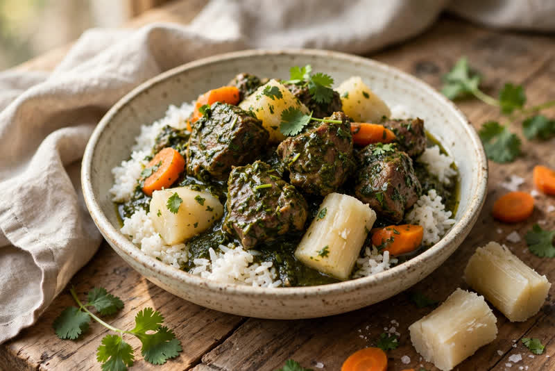 Photo of Seco de Cordero, a dinner recipe from FluentFuel