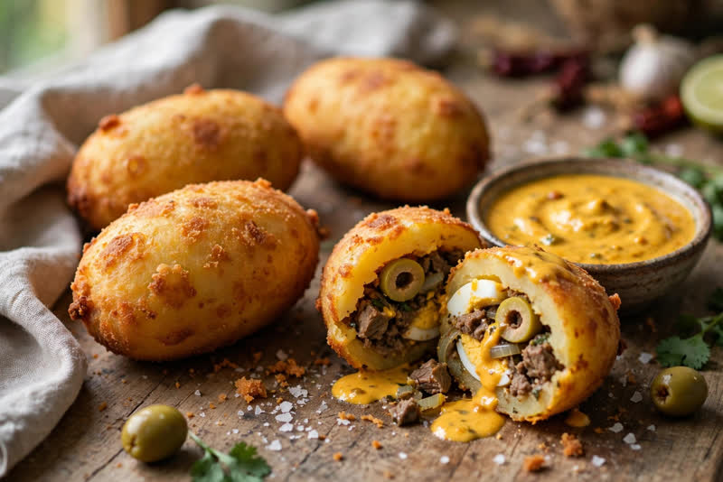 Photo of Papa Rellena, a lunch recipe from FluentFuel