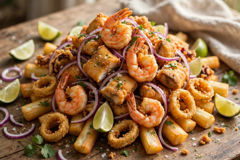 Photo of Jalea Mixta, a dinner recipe from FluentFuel