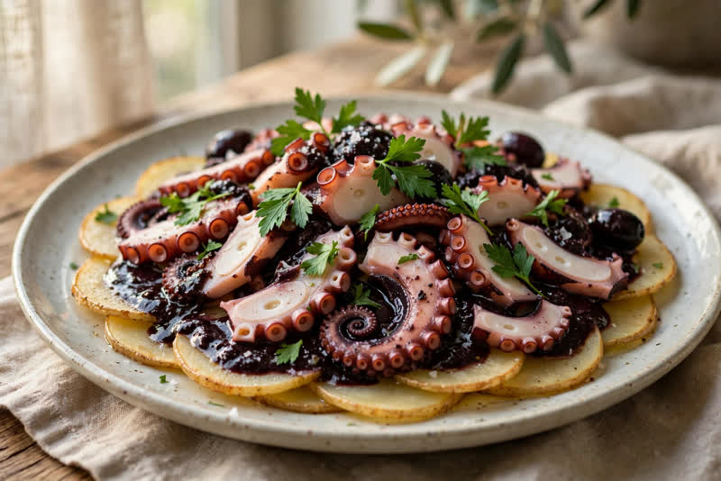 Photo of Pulpo al Olivo, a lunch recipe from FluentFuel