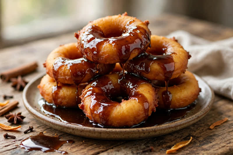 Photo of Picarones, a snack recipe from FluentFuel