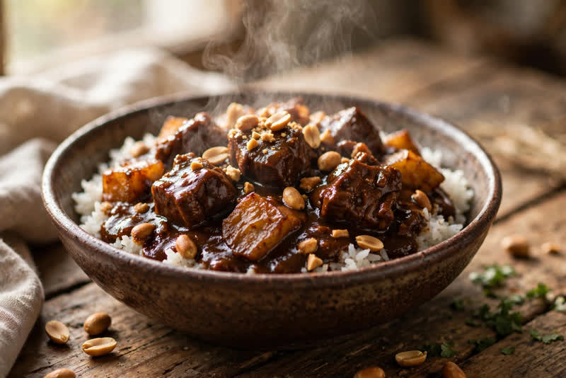 Photo of Carapulcra, a dinner recipe from FluentFuel