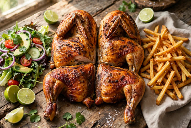 Photo of Pollo a la Brasa, a dinner recipe from FluentFuel