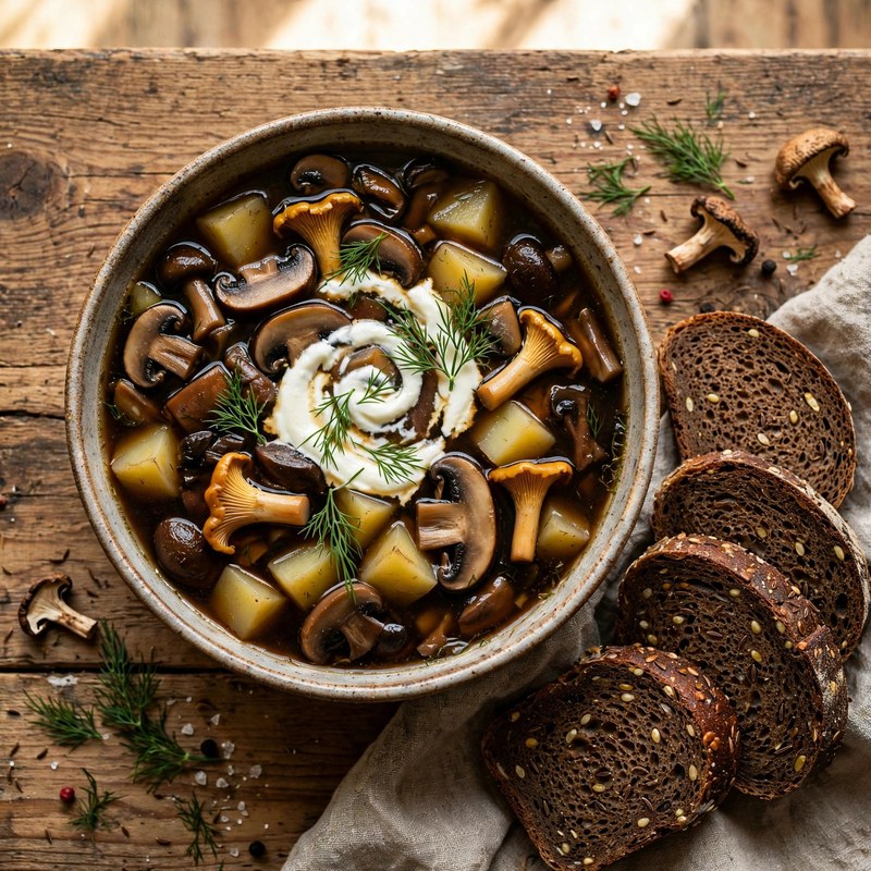 Photo of Zupa Grzybowa, a dinner recipe from FluentFuel
