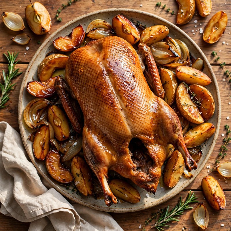 Photo of Kaczka z Jabłkami, a dinner recipe from FluentFuel