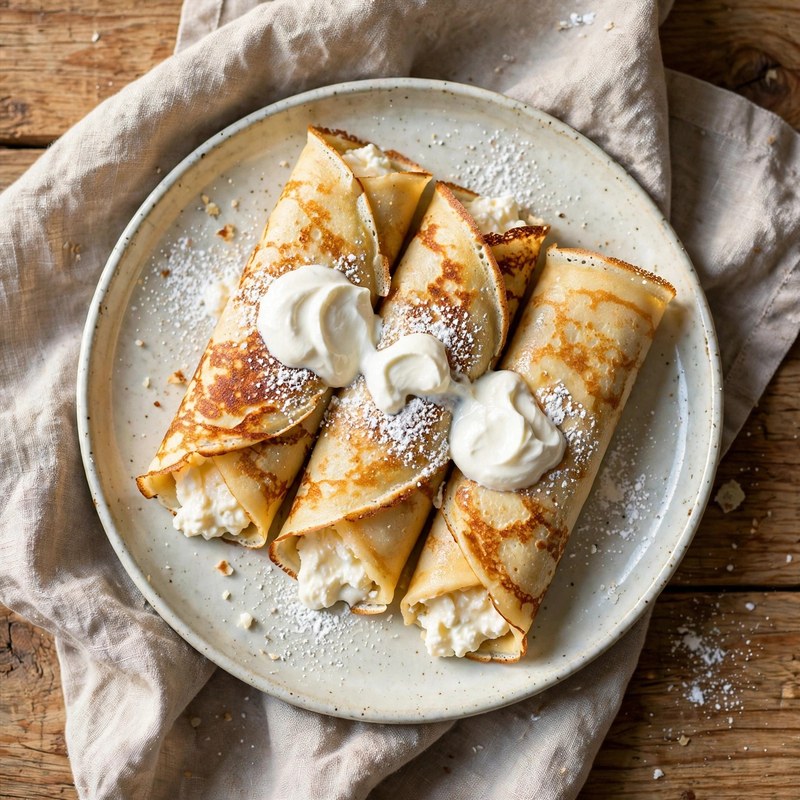 Photo of Naleśniki z Serem, a breakfast recipe from FluentFuel