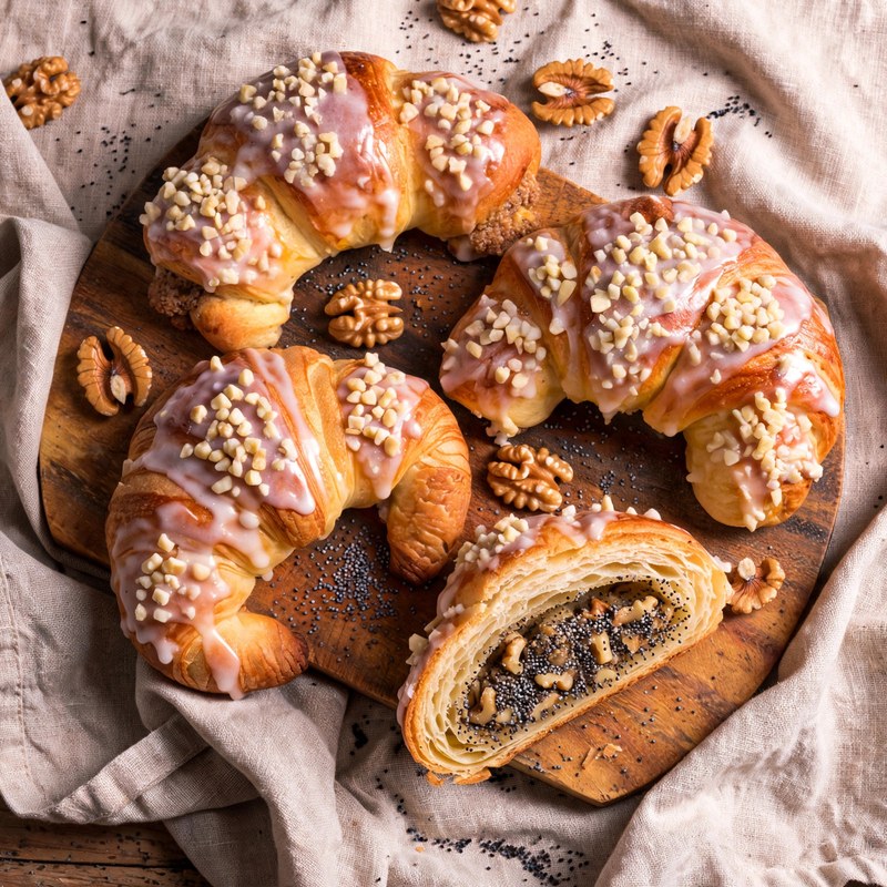 Photo of Rogale Świętomarcińskie, a snack recipe from FluentFuel