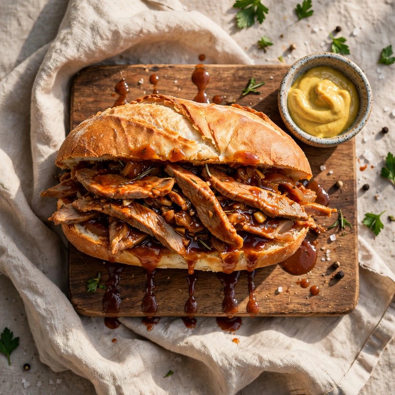 Photo of Bifana, a lunch recipe from FluentFuel